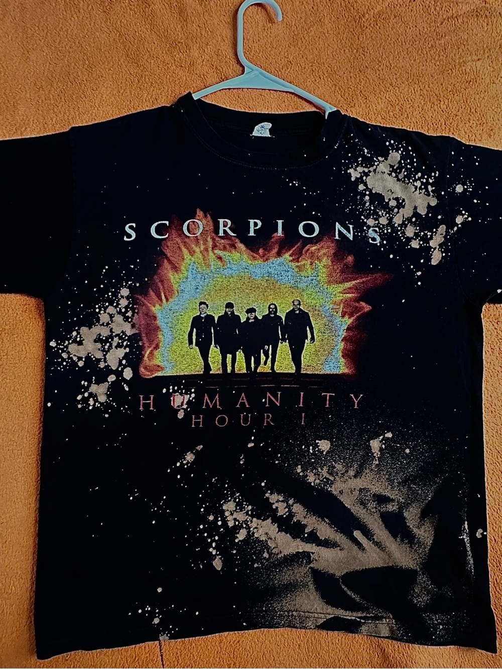 Scorpions 'Humanity Hour I' Black Graphic Band Tee